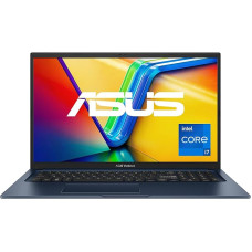 ASUS Vivobook 17 Laptop | 17.3 Inch Full HD 16:9 IPS Display | Intel Core i7-1255U | 16 GB RAM | 512 GB SSD | Intel Iris Xe | Windows 11 | QWERTZ Keyboard | Quiet Blue