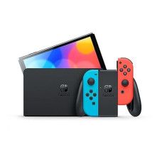 Nintendo Switch-Konsole (OLED-Modell) Neon-RotNeon-Blau