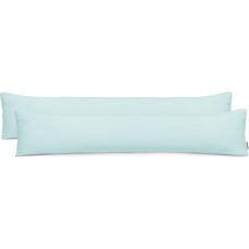 AMBER decorative pillowcase, mint color, cotton, 40x200