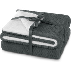 Shleepy Blanket Graphite Embossed Jacquard Modern 220x240