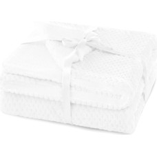 Shleepy Blanket White Embossed Jacquard Modern 220x240