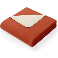 Virkkuu Blanket Orange Smooth Classic 150x200