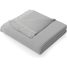 Franse Blanket Gray Smooth Classic 150x200