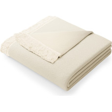 Franse Blanket Cream Smooth Classic 150x200