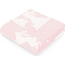 Zaria Blanket Powder Pink Printed Animal 150x200