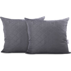 AXEL decorative pillowcase, graphite color, 50x60