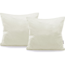 AMBER decorative pillowcase, cream color, cotton, 50x50