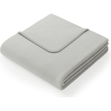 Virkkuu Blanket Gray Smooth Classic 150x200