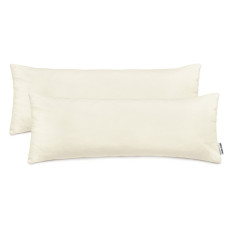 AMBER decorative pillowcase, cream color, cotton, 40x145