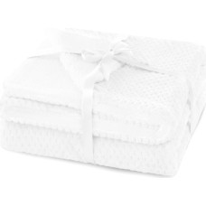 Shleepy Blanket White Embossed Jacquard Modern 130x180