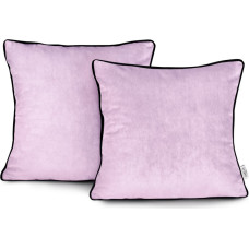 VELVET decorative pillowcase, powder pink, glamorous style, velvet, 45x45