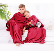 Lazykids antklodė Red Smooth Classic 90x105