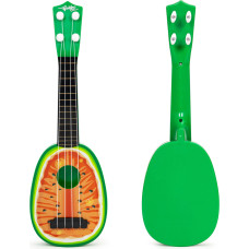 Ukulele gitara vaikams, keturios stygos, arbūzas