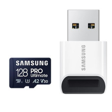 Samsung MEMORY MICRO SDXC 128GB/W/READER