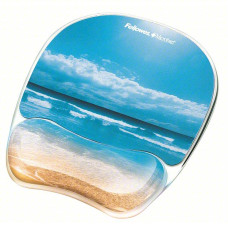 Fellowes MOUSE PAD PHOTO GEL/SANDY BEACH