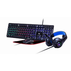 Gembird KEYBOARD USB GAMING KIT ENG/GHOST