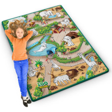 Ricokids Valcuotas putplasčio dažymo kilimėlis 120 x 90 x 0,3 cm RK-344