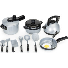 Kitchen set of pots and accessories for children, 14 pieces