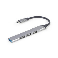 Gembird I/O HUB USB-C 4PORT/UHB-CM-U3P1U2P3-02