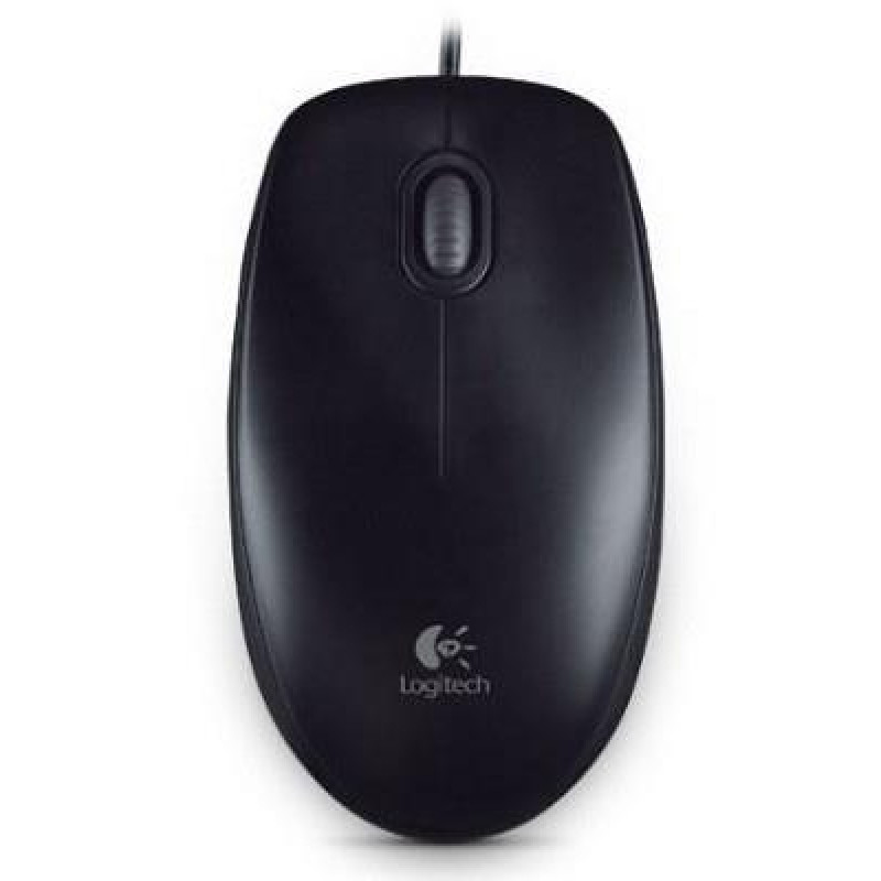 Logitech MOUSE USB OPTICAL B100/BLACK OEM