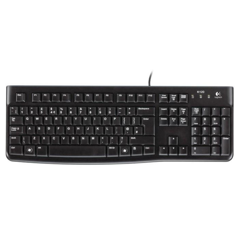 Logitech KEYBOARD K120 USB US/920-002479