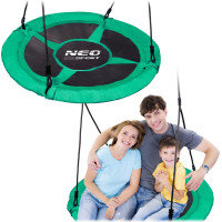 Neo-Sport Swingo XXL gandralizdo sūpynės, žalios, 95 cm