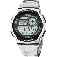 Casio VYRIŠKAS LAIKRODIS AE-1000WD 1A (zd073h) – PASAULINIO LAIKAS + DĖŽĖ