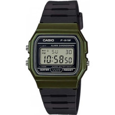 Casio VĪRIEŠU PULKSTENIS F-91WM-3AER (zd102f) + KASTĪTE