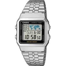 Casio VINTAGE VYRIŠKAS LAIKRODIS A500WA-1 (zd158a) + DĖŽĖ