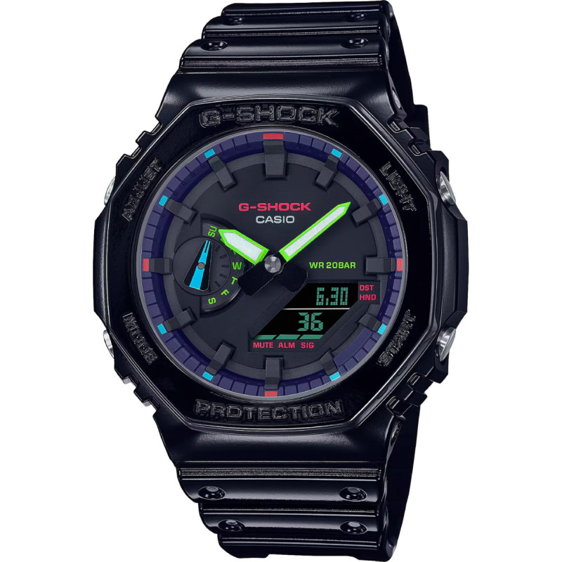 Casio G-Shock GA-2100RGB-1AER pulkstenis