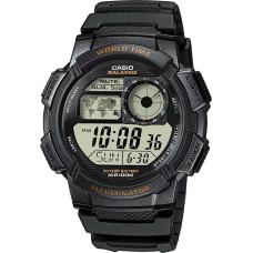 Casio VYRIŠKAS LAIKRODIS AE-1000W-1AV – PASAULINIO LAIKAS + DĖŽĖ