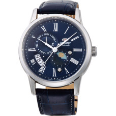 Orient Klasikinis „Sun & Moon“ vyriškas laikrodis RA-AK0011D10B + BOX