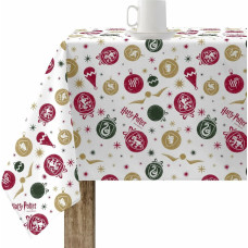 Stain-proof resined tablecloth Harry Potter Christmas Multicolour 300 x 150 cm