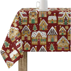 Stain-proof resined tablecloth Belum Merry Christmas Multicolour 300 x 150 cm