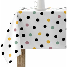 Stain-proof tablecloth Belum CUZCO White Multicolour 180 x 180 cm Spots XL