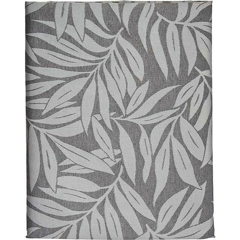 Tablecloth Grey White Jacquard (140 x 180 cm)