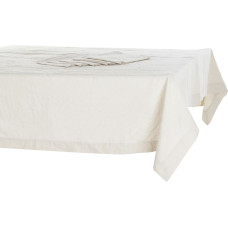 Tablecloth and napkins DKD Home Decor Beige (150 x 150 x 150 cm)