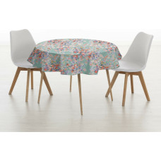 Stain-proof resined tablecloth Belum 0120-363 Multicolour Ø 100 cm