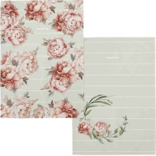 Kitchen Cloth HappyFriday Winter Peony Multicolour 70 x 50 cm (2 Units)