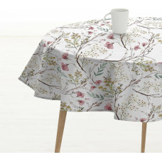 Stain-proof tablecloth Belum 0120-342 Multicolour Ø 100 cm Flowers