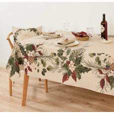 Stain-proof tablecloth Belum Christmas Multicolour 350 x 155 cm