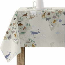 Stain-proof tablecloth Belum Maui Multicolour 200 x 150 cm animals