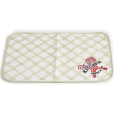 Place mat Kitchen White Green 33 x 0,3 x 48 cm