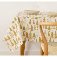 Stain-proof resined tablecloth Belum Christmas Multicolour 100 x 150 cm