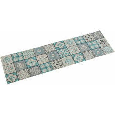 Table Runner Versa Mosaic Turquoise Polyester (44,5 x 0,5 x 154 cm)