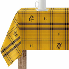 Stain-proof resined tablecloth Harry Potter Hufflepuff Multicolour 100 x 150 cm