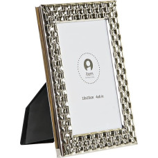 Photo frame DKD Home Decor Silver Metal Shabby Chic 30 x 40 cm 13,5 x 2 x 18,5 cm