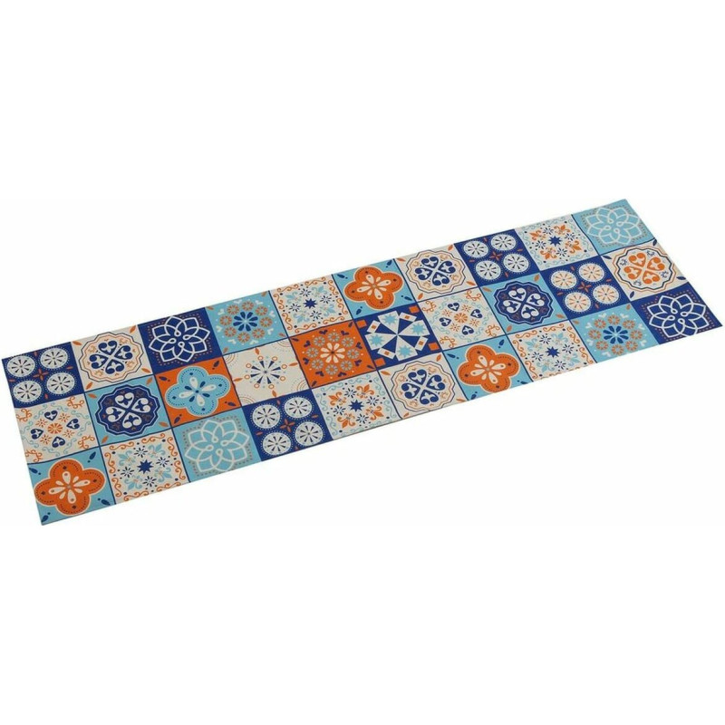 Table Runner Versa Mosaic Orange Polyester (44,5 x 0,5 x 154 cm)