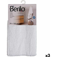 Bath towel White 70 x 130 cm (3 Units)