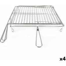 Grill Algon Chromed Rotating 40 x 45 x 10 cm (4 Units)